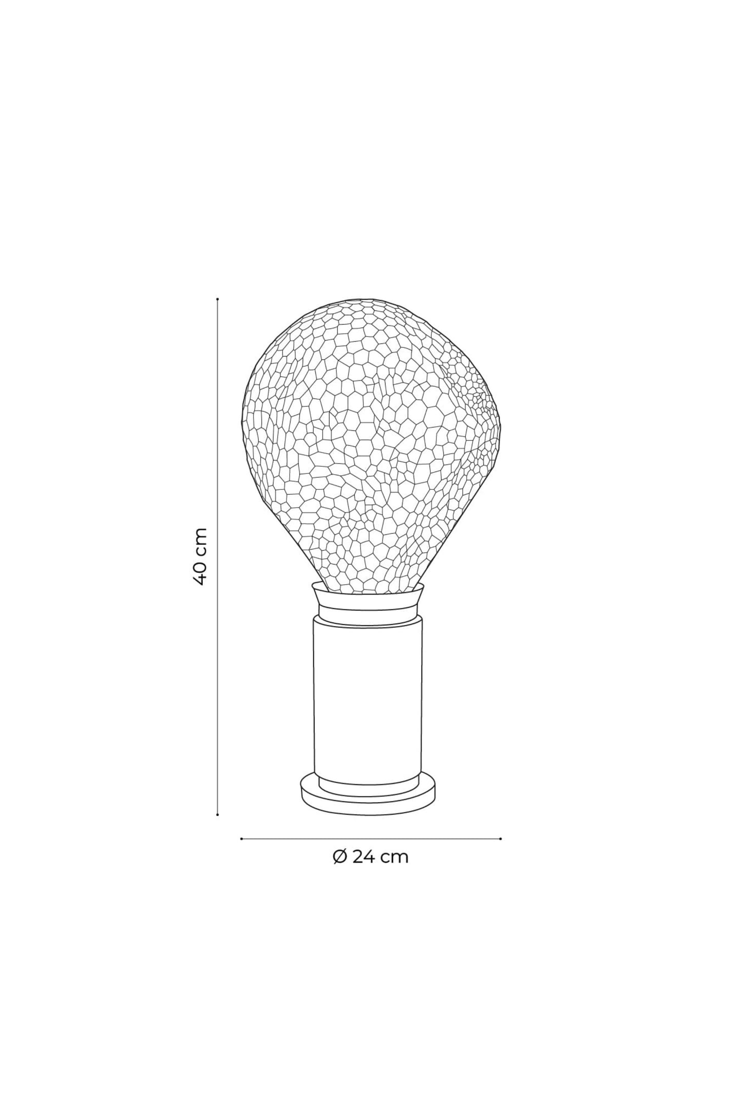 SHOKU MARBLE TABLE LAMP