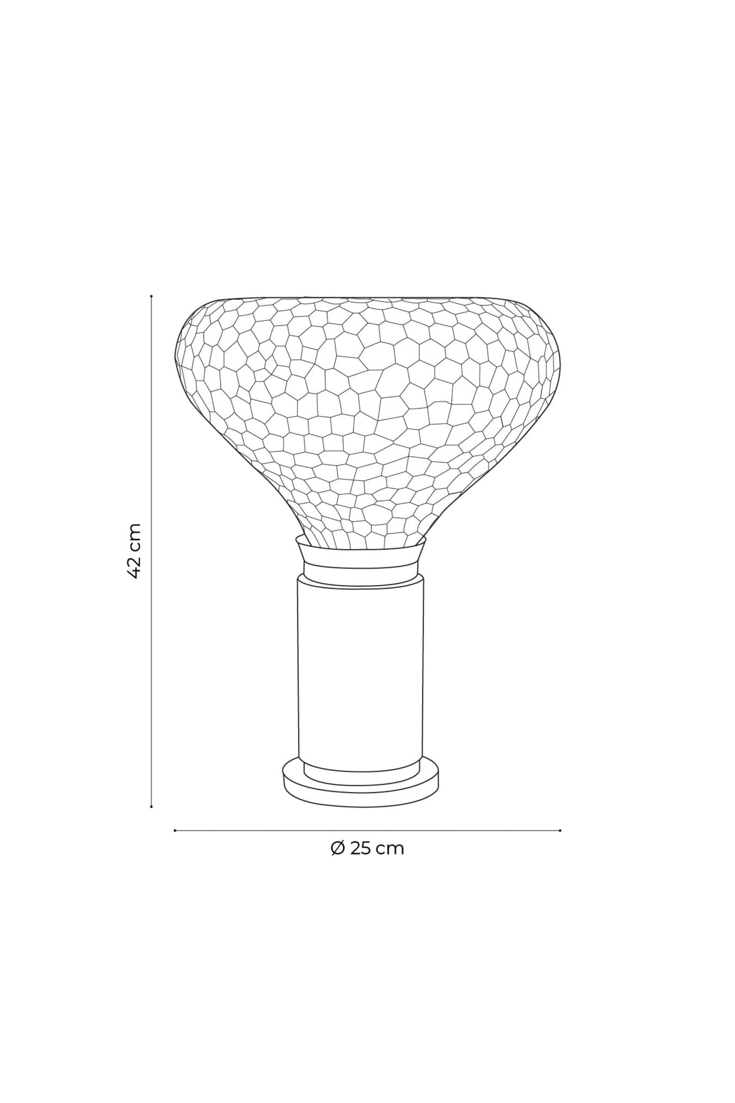 SU'ME MARBLE TABLE LAMP