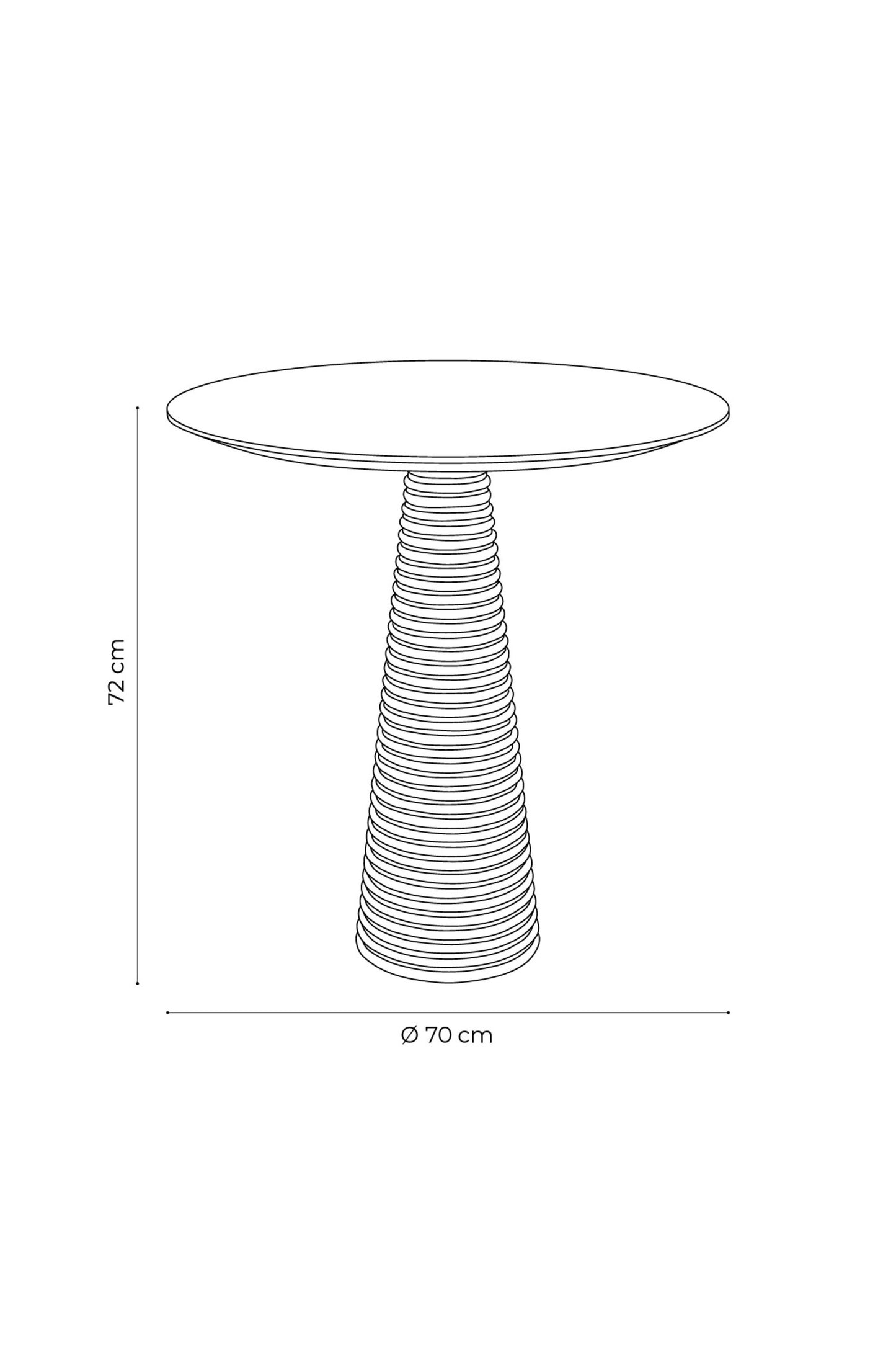 CIRCLE COFFEE TABLE