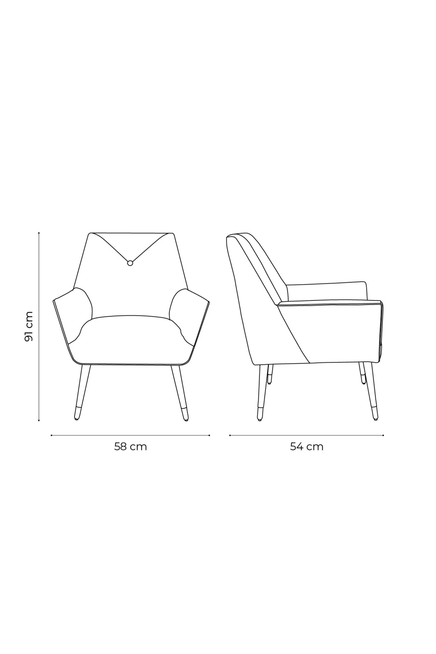 NERO ARMCHAIR