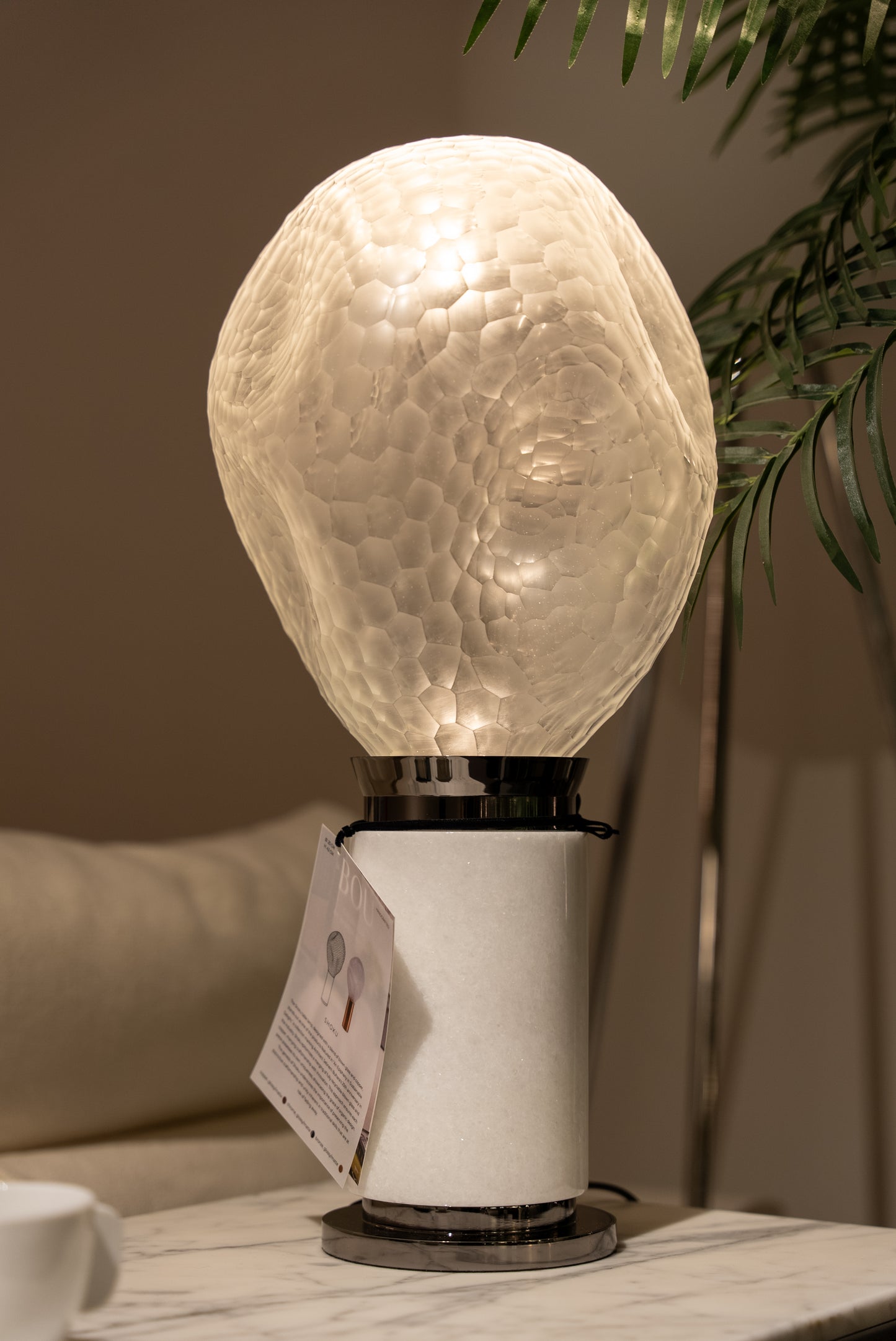 SHOKU MARBLE TABLE LAMP